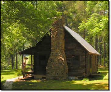 cabin on the cowpasture river Williamsville
